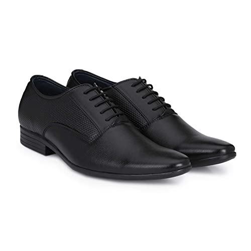 Image of AZZARO BLACK Men's Synthetic Leather Formal Shoes