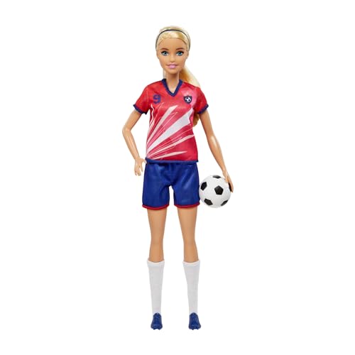 Barbie Careers Soccer Player Doll and Themed Fashions