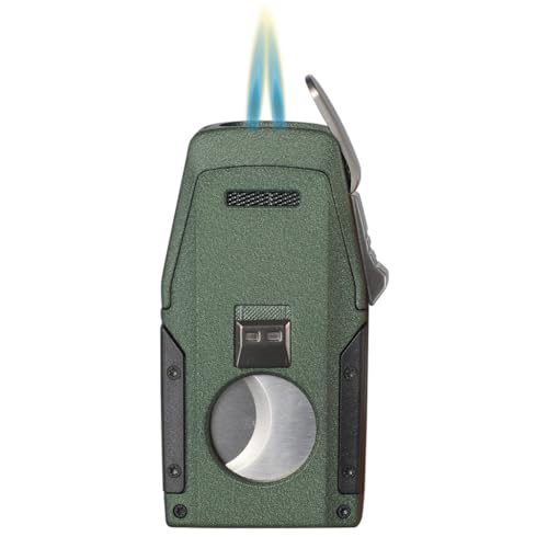Encendedor Visol Viper Dual Torch Flame Verde
