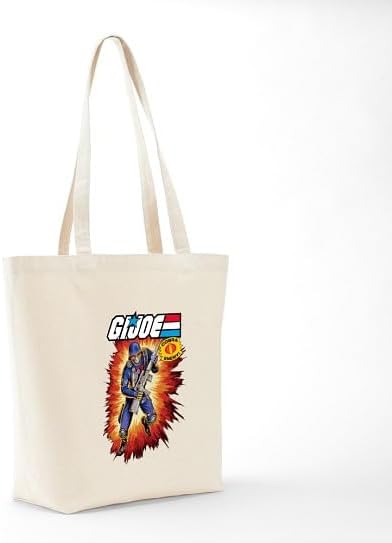 CafePress GI Joe: COBRA Reusable Beige Canvas Shopping Bag