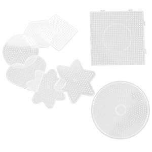 Veemoon 8 Stück Bügelperlen Steckplatten Set