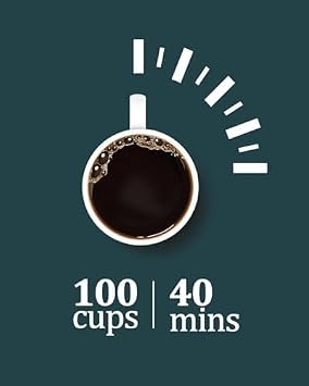 90 Cups Coffee Urn,14L Gallon Double Wall Commerical Coffee Maker for Buffet Catering Wedding Gathering,Large Capacity Hot Coffee Dispenser,Stainless Steel Hot Water Urn