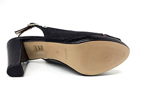 Valleverde Sandali Donna con Tacco 28332 Nero