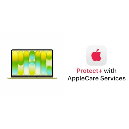 Image of Apple 2026 MacBook Neo 13″ Laptop with A18 Pro chip: Built for AI and Apple Intelligence, 8GB Unified Memory, 256GB SSD Storage (Citrus) + Protect+ with AppleCare Services for 13-inch MacBook Neo