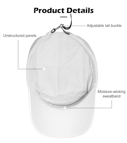 Image of XL XXL Hat Mens Big Head, Performance Golf Hat for Men Women Water-Resistant Sun Hat Adjustable Summer Sport Cap Outwork