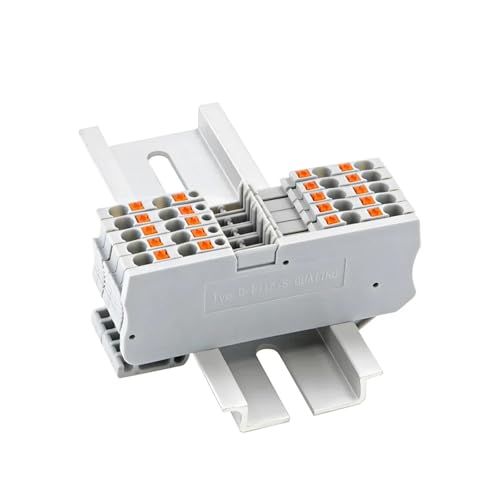 Tapas de placa D-PT1.5-QU para bloques de terminales de riel DIN 6