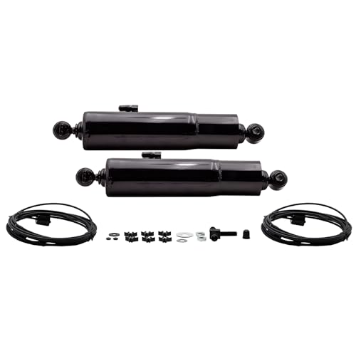 Image of Gabriel 49213 HiJackers Rear Adjustable Air Shock Absorbers Fits Chevrolet Colorado; GMC Canyon Torsion, Jimmy, Sonoma, Syclone, Typhoon; Isuzu Hombre, i-280, i-290, i-370; Oldsmobile Bravada (1 Pair)