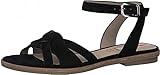 Obermaterial: Leder s.Oliver Damen 5-5-28100-26 Flache Sandale, Black, 38 EU