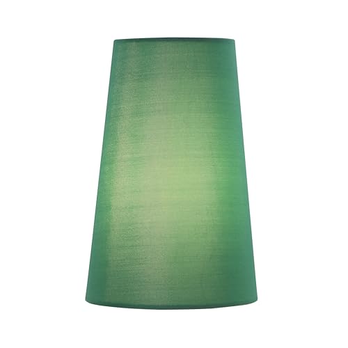 Aspen Creative 32314,Hardback Empire Transitional Spider Lamp Shade,Forest Green Stretch Fabric,4-1/4"Top x 6" Bottom x 9" Slant by Aspen Creative - Image 2