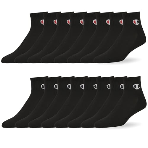 Champion Boys Socks 8 Pair Crew Ankle Quarter Kids Socks for