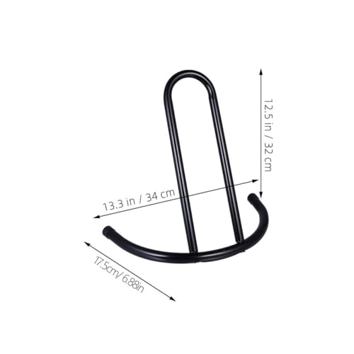 Support de vélo portable en fer robuste, le stand de parking stable durable - 3