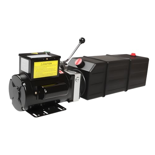 Image of Nakkaa 16 Quart 2.2 KW Single Acting Hydraulic Power Unit Pump Suitable for Dump Trailer Lifting
