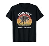 Jimothy Raccoon Seattle Feral Legend Meme T-Shirt