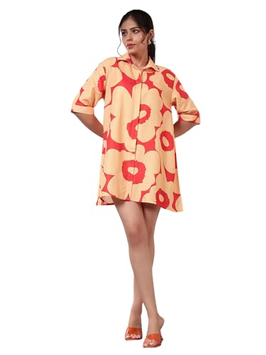 Image of GRECIILOOKS Women Dress for Women | Sleeveless Western One Piece Dress for Women Long | Casual Printed Summer Dresses for Beach & Stylish Party Outifits