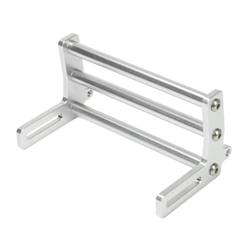 RC�X�y�A�p�[�c For Gspeed For TRX4 For SCX10 For Dodge Power Wagon Cliffhanger 1/10�A���~�����t�����g�o���p�[�u���o�[RC�N���[���[�V���[�V�p LCG�{�f�B�V�F���p(Silver)