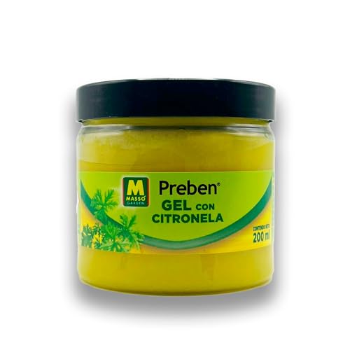 Gel Repelente contra Mosquitos con Citronela 200 ML MUY EFICAZ Uso Interior y Exterior | Aroma a Limón Muy Agradable | Eficaz por 6 Semanas | Antimosquitos Natural para Hogar y Jardín | Nexum Market