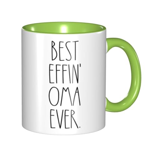 LINKEQICHE Oma Ever Coffee Mug Rae Dunn Style 11oz