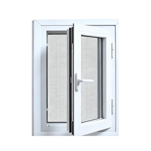 Casement Basement Escape Window 12-40in White Vinyl 18x22