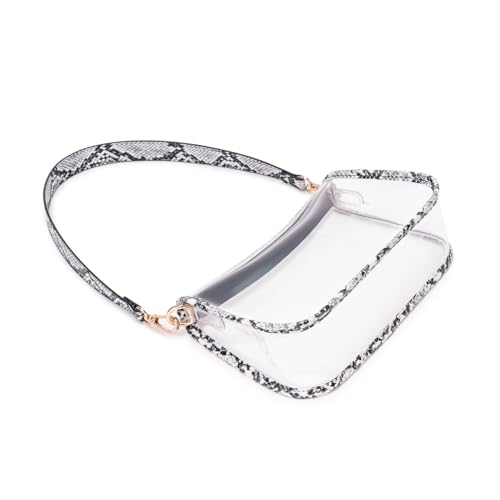 Image of Clear Purse Stadium Approved Bag Transparent Beach Handbag