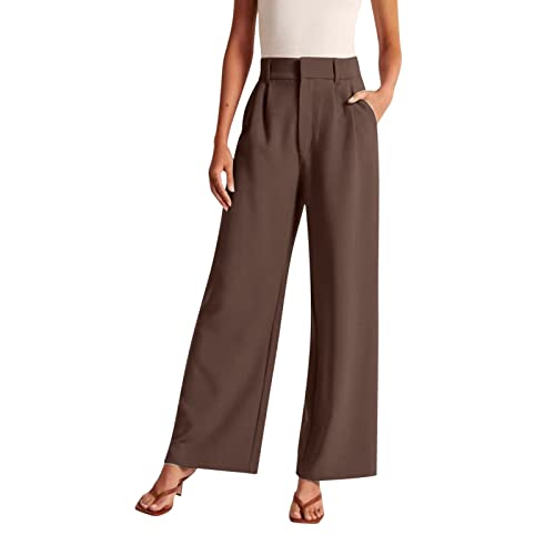 Pantalon court pour femme en coton et lin fluide idéal pour l'été