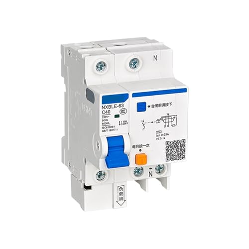 Disjoncteur différentiel NXBLE-63 C25 protection fuite de courant 10mA