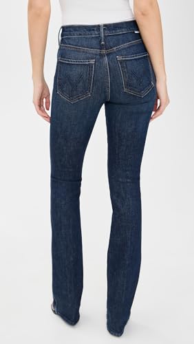 MOTHER Women's Mid Rise Smokin Double Heel Jeans3