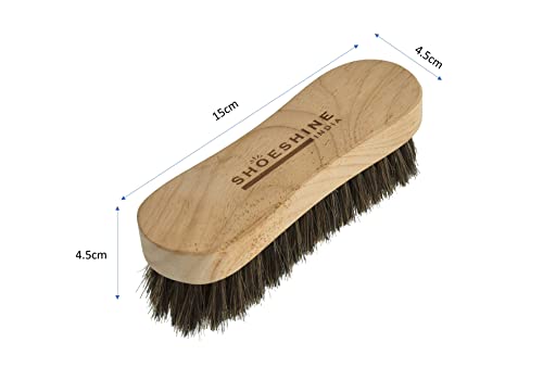 Image of SHOESHINE Shoe Brush + Shoe Polish Cream Combo