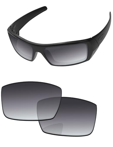 Image of Replacement Lenses for Oakley Gascan OO9014 60mm Sunglass - Precision Fit, UV Block & Impact Resistant