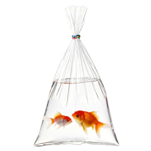 Aquarium Fish Bags, Leak Proof Poly Bags, 3 Mil Extra Thickness Transporting Bags Shipping Bags for Live Fish