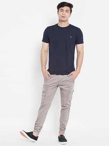 Image of SAPPER Men's Slim Fit Cotton Joggers