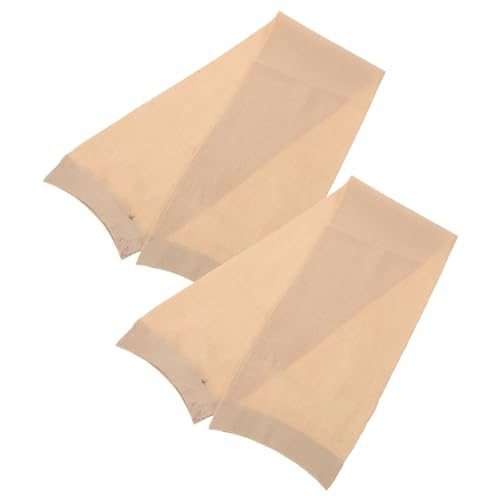 KOMBIUDA Summer Sports Elbow Sleeve 2pcs Tattoo Cover Brace Breathable Elastic Elbow Support for Women Elbow Sleeve for Tattoos