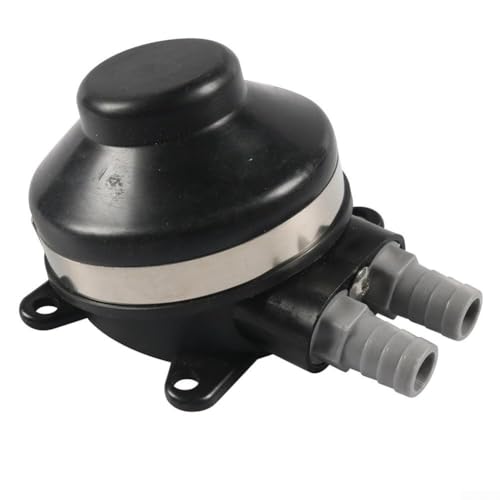 TONIXY RV Fußbetriebene Wasserpumpe für Wohnwagen, Galeere, Spüle, schwarzer Kunststoff, Marine, Boot, Yacht, Küchenarmatur