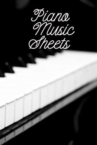 Piano Music Sheets: Journal / Notebook: Blank Sheet Piano Music Paper for Piano Players, Musicians, Teachers, Teenagers, Kids and Students (6"x9" - 100 Pages) image 3