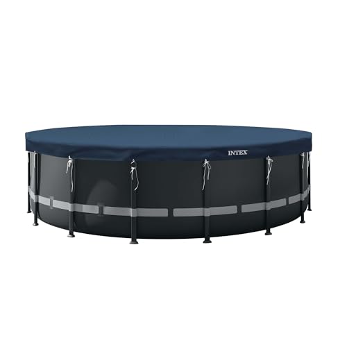 Intex 28085 - Copertura Invernale per Piscine Fuori Terra Rotonde, ⌀ 549 cm