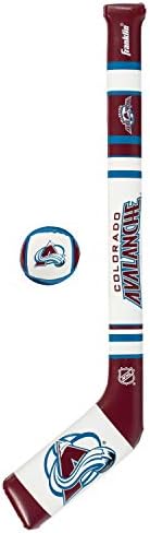 Franklin Sports NHL Colorado Avalanche Team Soft Sport Hockey Set