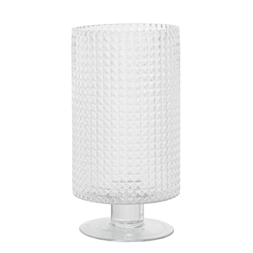 Vase en verre de table DRW à relief transparent, une idée cadeau idéale