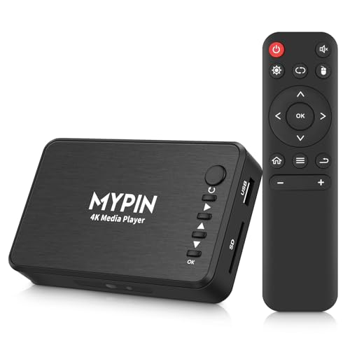 Mini Lettore Multimediale Full HD 1080P, Nero | Vbestlife