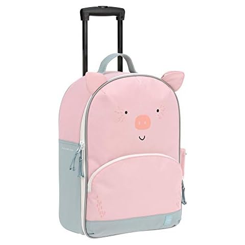 LÄSSIG Kinderkoffer Trolley Reisekoffer mit Teleskopstange und Rollen ab 3 Jahre Cover