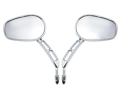 Espejo retrovisor para manillar en aluminio negro para Harley Iron 883 XL883N 5