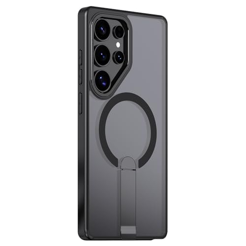 Coque Fine S26 Plus Antichoc avec Support Métallique Anti-Chute et Anti-Empreinte