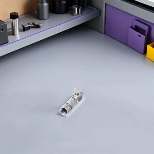 Adaptadores rápidos para aerógrafo con válvula de control de flujo de aire metálica y duradera 7