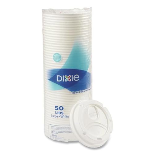 Dixie D9542W Dome Lid for 10-16 Ounce PerfecTouch Cups and