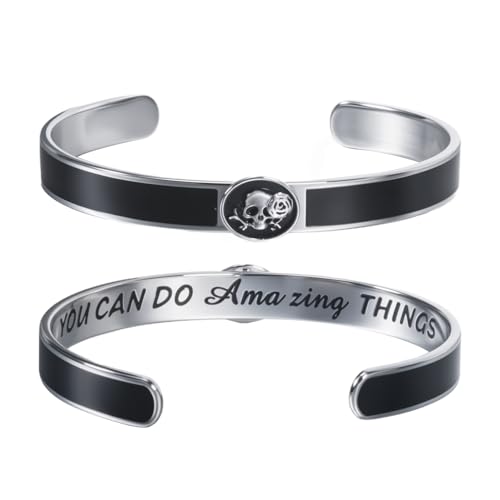 Personalized Bracelets for Teens/Women, Inspirational Jewelry Gifts for Daughter/Sister/Mom/Friends, Adjustable Bracelet in a Pretty Gift Box