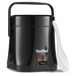 VonShef 2013342 Small Rice Cooker 0.3L