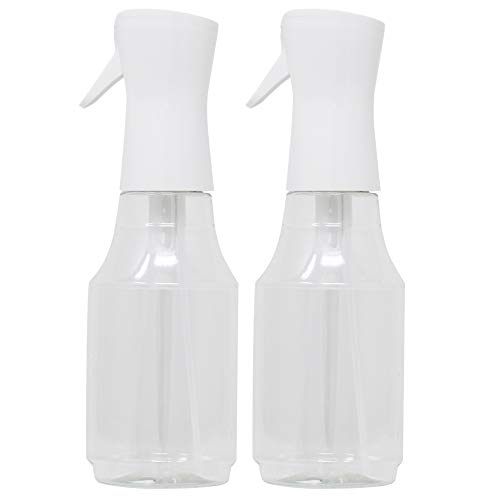 Flairosol Sprayer Continuous Hair Water Mister Spray Bottle (White Head 2 x 24)
