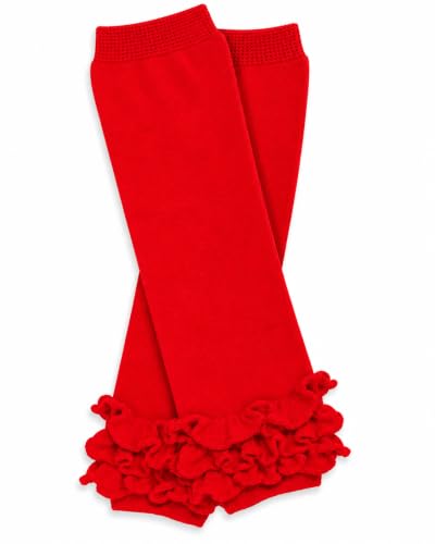Image of juDanzy ruffled leg warmers for baby or toddler girls