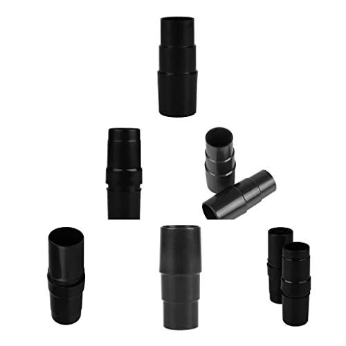 8パック掃除機ホースアダプターレデューサー32mm集塵コネクタ