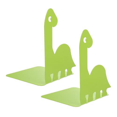 DOITOOL Sujetalibros de Dinosaurios de Hierro 15x12 Cm Soporte