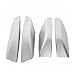 Black 4pcs Roof Rack Bar Rail End Cover Shell Cap Compatible for Toyota for 4Runner N210 2003-2009 Car Accessories(Silver)