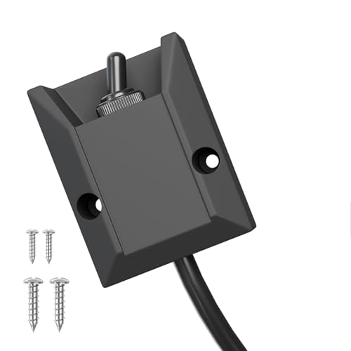 Drive Pulse 12V Toggle Switch, Wired On/Off Heavy Duty Marine Rocker Switch Panel for Car Boat Automotive, 30A 12 Volt Electrical Power Control with Waterproof Cap